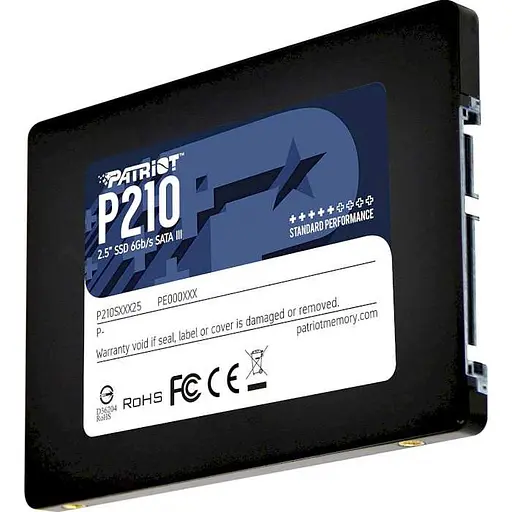 Накопитель SSD Patriot Sata 2.5" 512Gb P210 480 500 (P210S512G25) U1 - фото 2