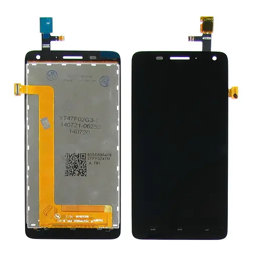 Дисплей для Lenovo S660 с черным тачскрином - фото 1