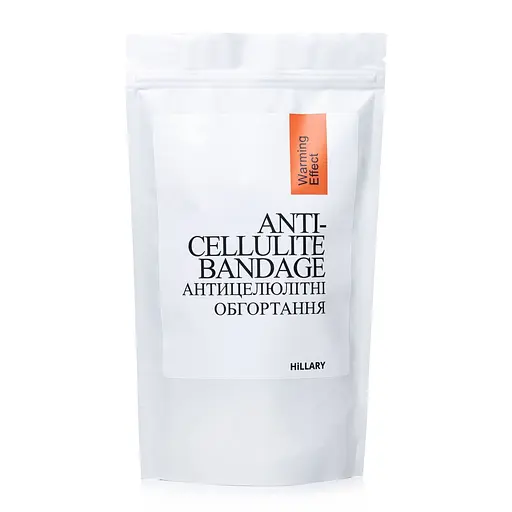 Набір Hillary Anti-Cellulite Pro Курс розігріваючих антицелюлітних обгортань для тіла 6 шт. - фото 3