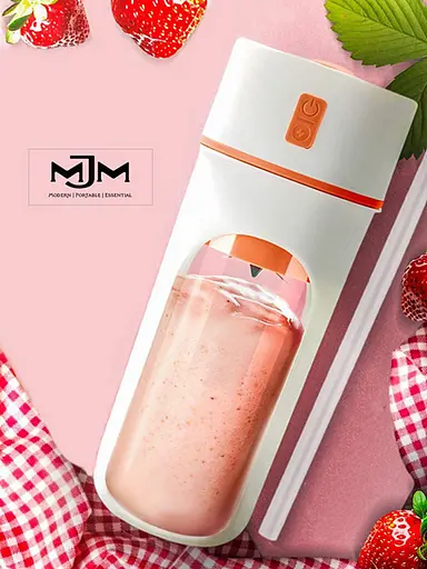 Аккумуляторный портативный блендер MJM PRO Orange - фото 2