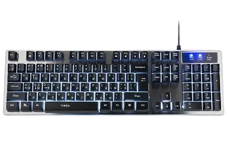 Клавіатура Vinga KBG839 Black