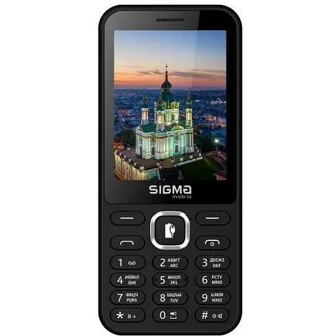 Мобильный телефон Sigma mobile X-style 31 Power Type-C, черный, 2 Mini-SIM, дисплей 2.8" цветной (240x320), моноблок, MediaTek - фото 1