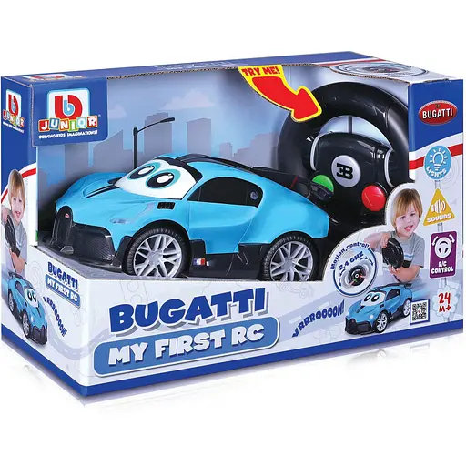 Машинка іграшкова Bb Junior Bugatti My First RC (16-92013)