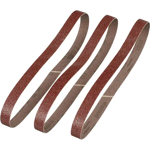 Шліфувальна стрічка Stanley FatMax 40 мкм 13 x 451 мм 3 шт. (STA33376) - фото 2