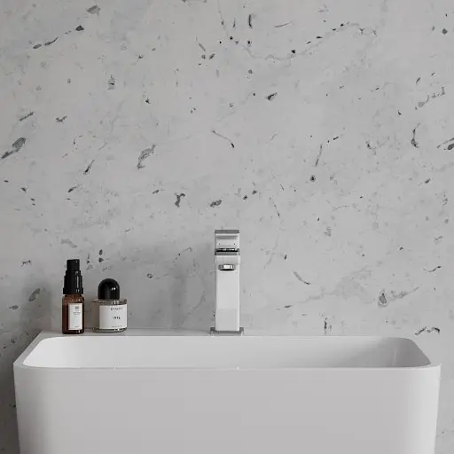 Змішувач для раковини Omnires Parma white (PM7410CRB) - фото 3