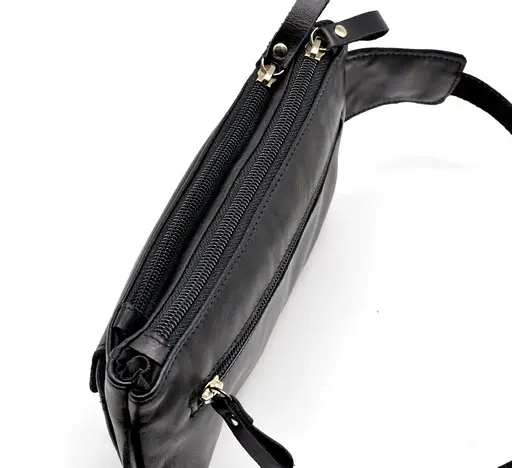 Шкіряна бананка Tarwa 24х15х3 см sum0025625 - фото 5