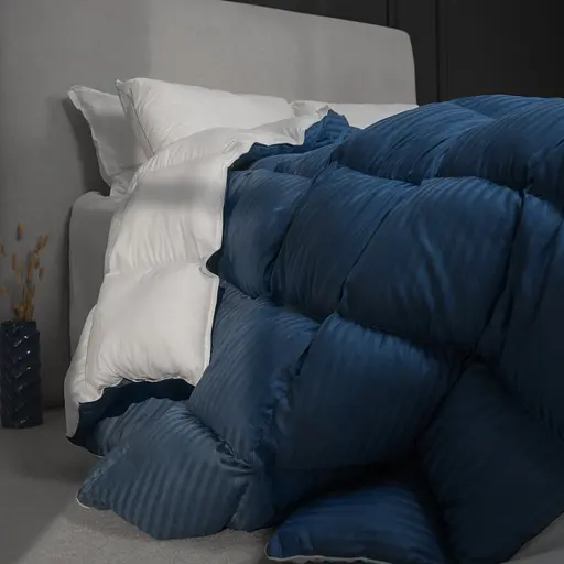 Ковдра пухова MirSon Valentino 031, полуторна, 205x140, блакитна (2200000003904) - фото 8