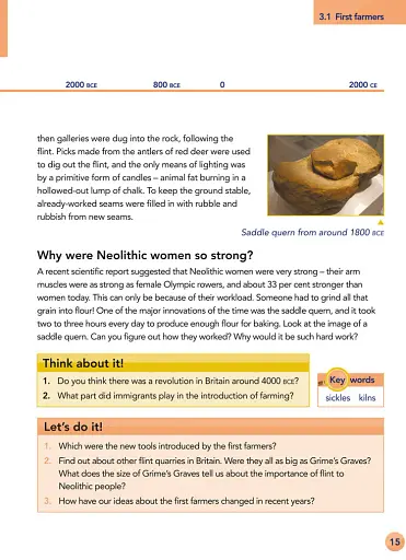 Collins Primary History: Stone Age to Iron Age Pupil Book - фото 3