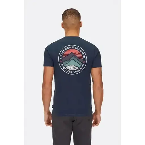 Футболка Rab Basecamp 3 Peak Tee Dark Blue M (1033-RB QCC-05-TMB-MED) - фото 2