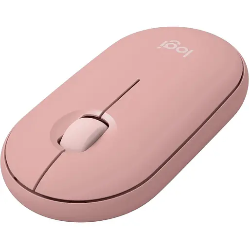 Бездротова миша Logitech Pebble Mouse 2 M350s Rose Bluetooth (910-007014) - фото 2