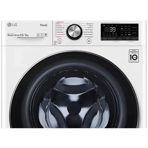 Прально-сушильна машина LG F2V9GC9W - фото 2