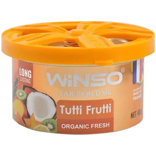 Ароматизатор Winso Organic Fresh Tutti Frutti 40 г - фото 1