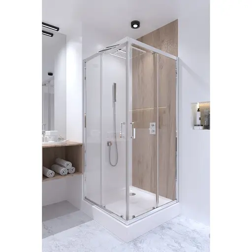 Душова кабіна Qtap Taurus CRM1099SC6 Clear, прозорий, хром - фото 9