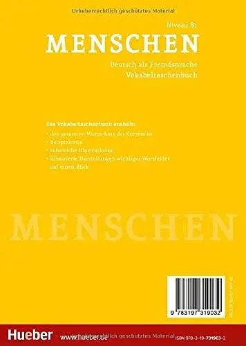 Menschen B1 Vokabeltaschenbuch - фото 2