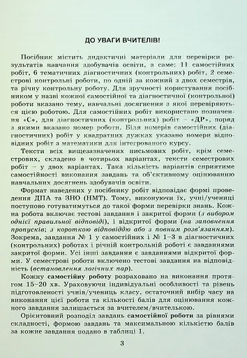 Алгебра 7 клас. Самостійні та діагностичні роботи - фото 2