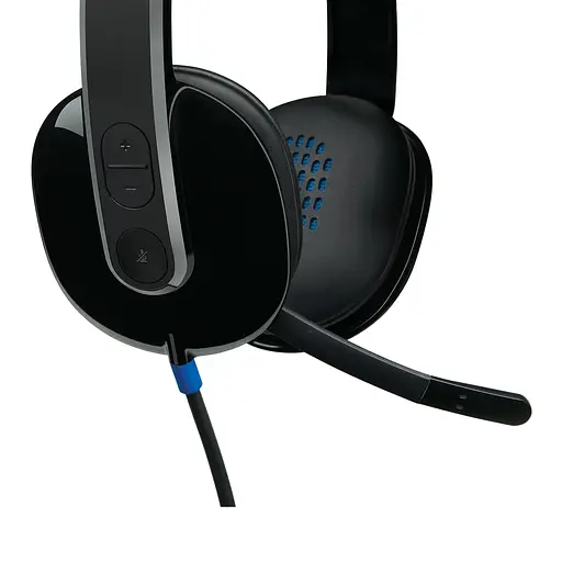 Комп'ютерна гарнітура Logitech H540 USB Black (981-000480) - фото 5