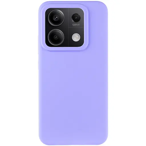 Чохол Silicone Cover Lakshmi (AAA) для Xiaomi Redmi Note 13 5G Бузковий / Dasheen - фото 2