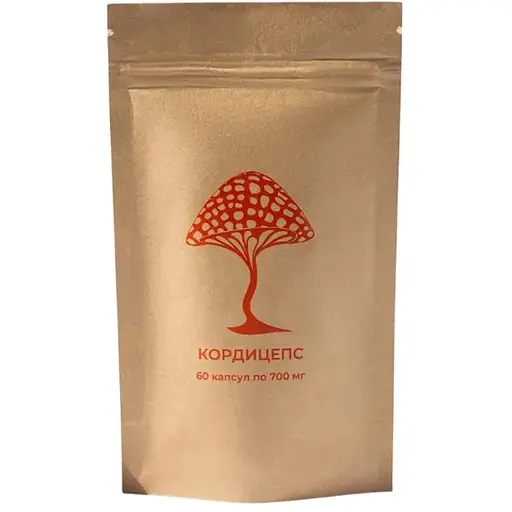 Кордицепс мілітаріс Дідусь Мухомор 700 мг 60 капсул