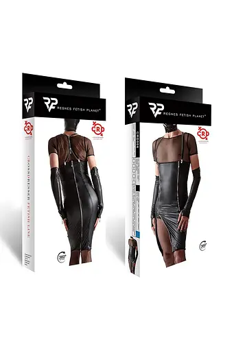 Сукня Regnes Fetish Planet CRD004, M (чорний) - фото 7