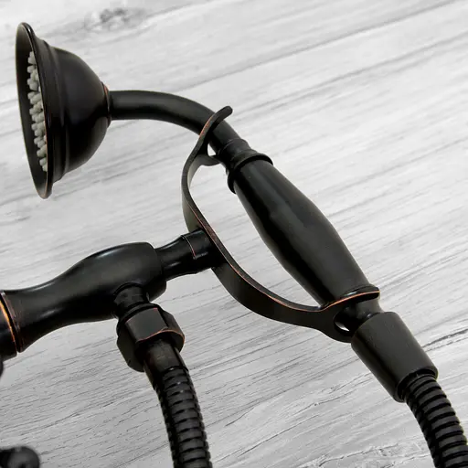 Смеситель для ванны Rea Retro Old black черный REA-B0224 Черный - фото 6