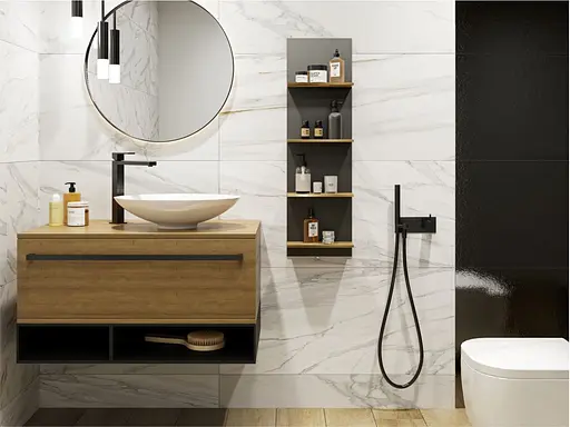 Умивальник Miraggio Kristina 0000761, Білий - фото 3