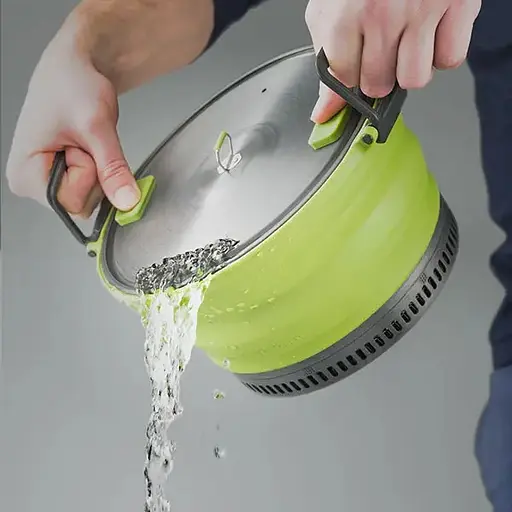 Набір посуду GSI Outdoors Escape 3l Pot + Frypan (1099-50236) - фото 4