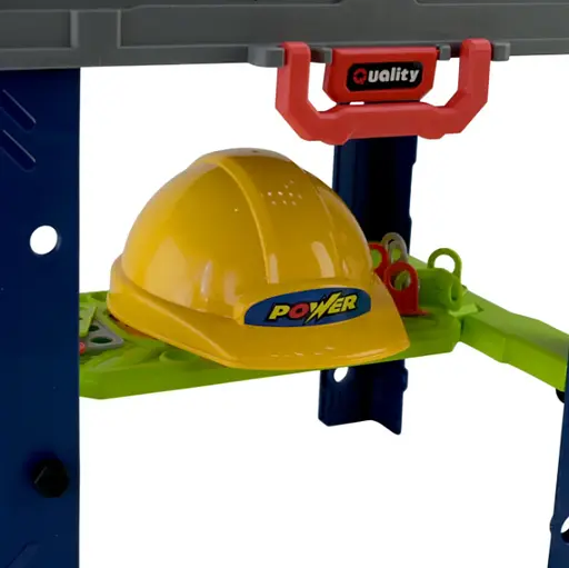 Набір інструментів-столик що складається у валізу 132 деталі шуруповерт на батарейках - фото 6