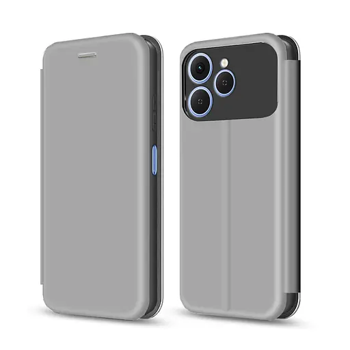 Чохол-книжка MAKE Tecno Spark 40 Flip Titanium Grey - фото 1