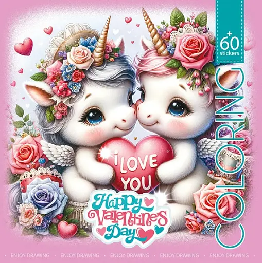 Раскраска, 24167, 8 листов, 200x200 мм