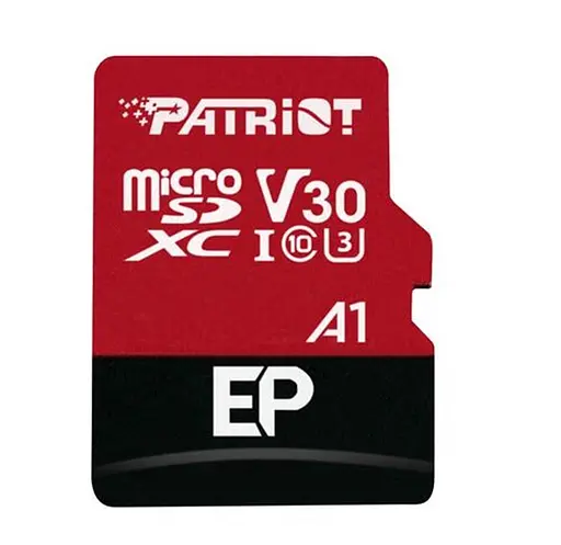 Карта памяти MicroSDXC 1TB UHS-I/U3 Class 10 Patriot EP A1 R90/W80MB/s + SD-adapter (PEF1TBEP31MCX) - фото 1