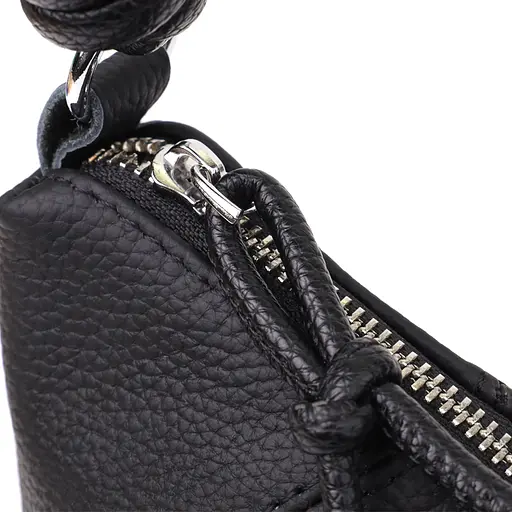 Женская полукруглая сумка Vintage из натуральной кожи 25х14х4 см sum0027521 - фото 5