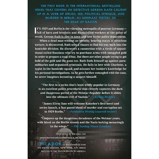 Gereon Rath Mystery. Babylon Berlin. Book 1 - Кутсчер Волкер - фото 2