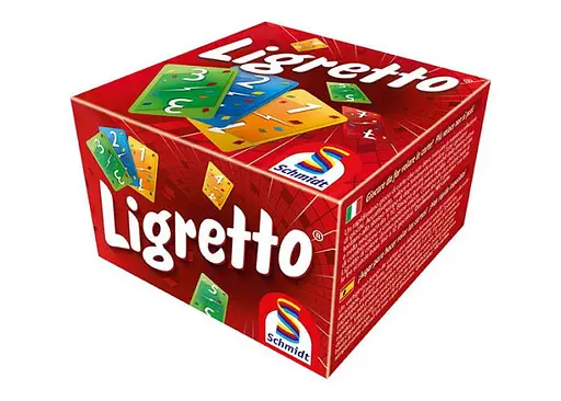 Настільна гра Schmidt Spiele Лігретто червоний (Ligretto Red international) (укр. правила) (IMS0050)