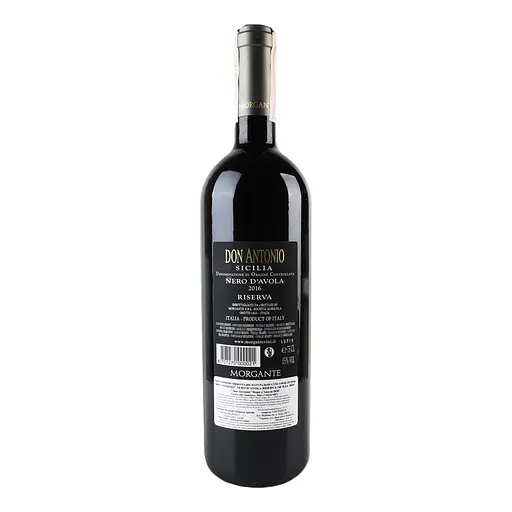 Вино Morgante Nero d'AvolaDon Antonio DOC 2016 красное сухое 0.75 л - фото 3