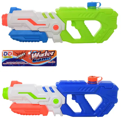 Водяной бластер помповый большой, 47,5 см, 25x58x6 см (В ассортименте) - фото 2