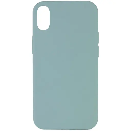 Чехол Silicone Case Full Protective AA No Logo для Apple iPhone XS Max 6.5 Бирюзовый/Turquoise