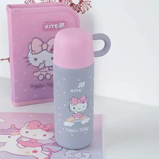 Термос Kite Hello Kitty 480 мл сіро-рожевий (HK25-312-1) - фото 7