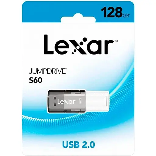 USB флеш-накопичувач Lexar JumpDrive S60 128GB USB-A 2.0 (LJDS060128G-BNBNG) [137796] - фото 4