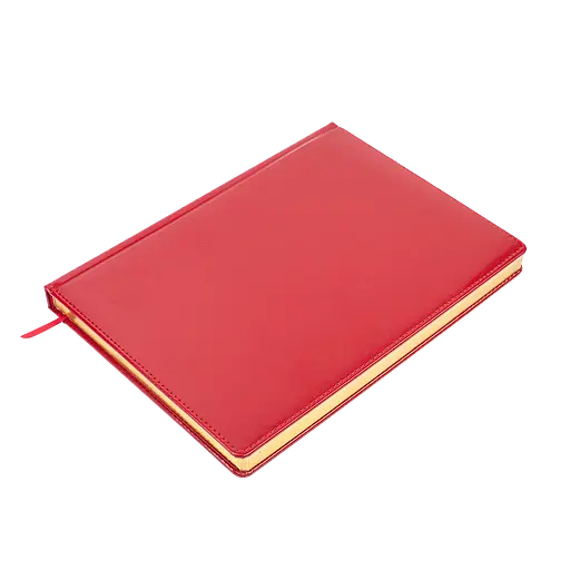 Ежедневник недатированный Buromax Bravo L2U А4 искусственная кожа/поролон 336 страниц красный (BM.20970-05) - фото 2