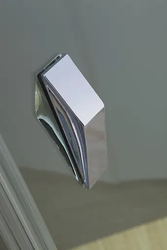 Душова кабіна Eger Stefani 90x90 на низькому піддоні 599-535, Хром - фото 3