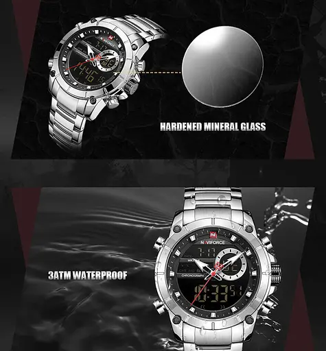 Годинник Naviforce Jazz Silver - фото 8