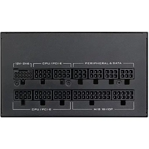 Блок питания Lian Li SX0850P Black, EU cord - фото 4