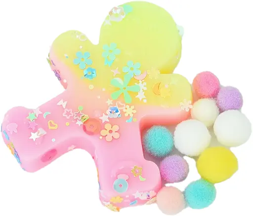 Іграшка Фігурка, 7.5 см, антистрес, мішура, 2 кольори, 28.5x20x8.5 см