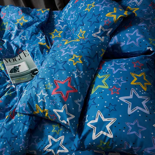 Набір наволочок Moon&Star Бязь Gold Люкс Galaxy Dreams 50х50 см 2 шт - фото 4