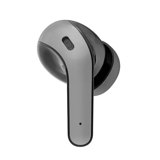 Бездротові Bluetooth навушники TWS BX15 із зарядним кейсом, сенсорами керування та індикатором заряду Чорні - фото 3