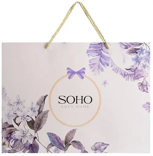 Комплект постельного белья Євро Lounge 200х230 см One Rose SOHO pbe0050896 - фото 3