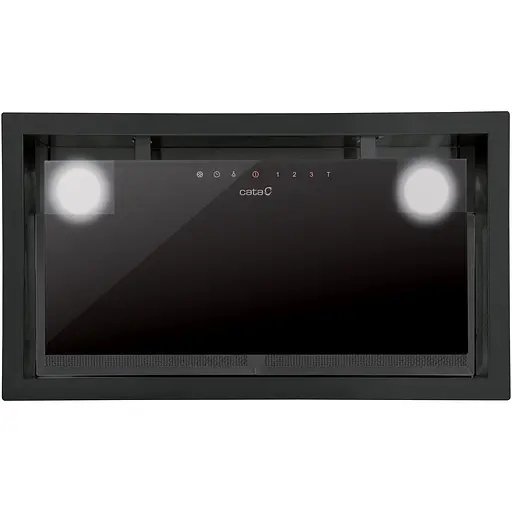 Вытяжка Cata встраиваемая 50 см 1200 м3ч GC DUAL 45 BK черная