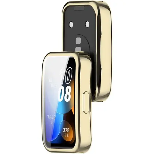 Чехол-накладка DK для Huawei Band 8 / 9 Silicone Face Case (016324) (pale gold) - фото 2