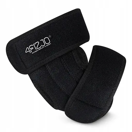 Фіксатор (бандаж) для ліктьового суглоба 4FIZJO MED 1 шт універсальний Black (P-5905973407380) - фото 1