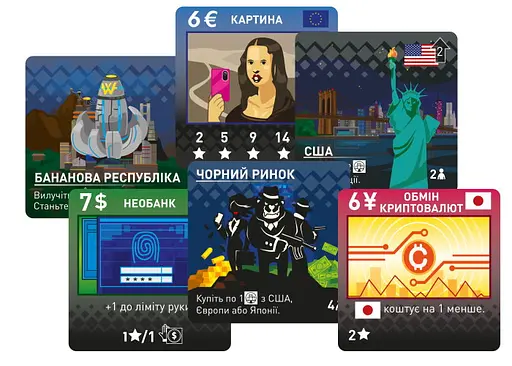 Настільна гра Lords of Boards Брудні гроші (Dirty Money) (укр.) (LOB2213UA) - фото 5